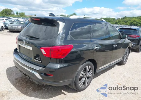 2019 Nissan Pathfinder Platinum z USA, uszkodzony, nr VIN 5N1DR2MM2KC624198